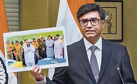 Pakistan started lying as soon as it was born India foreign secretary vikram misri13