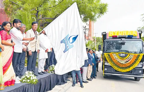 CM Revanth Reddy at the inauguration of Hydra Police Station