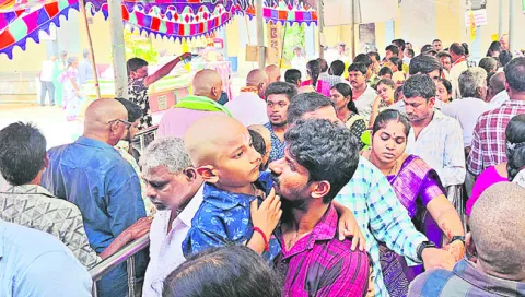 అప్పనపల్లిలో భక్తజన కోలాహలం