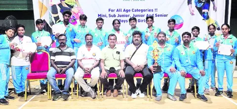 ఇండియా రోల్‌బాల్‌ టీం విజయంలో తణుకు క్రీడాకారులు 