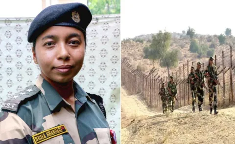 BSF Officer Felicitated For Exceptional Courage During Operation Sindoor