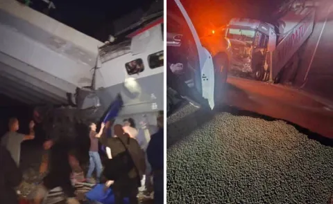 bridge collapse Bryansk region Train Accident in Russia5