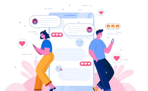 New friendships are being formed through social media