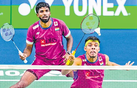 Satwik and Chirag pair lose in semis7