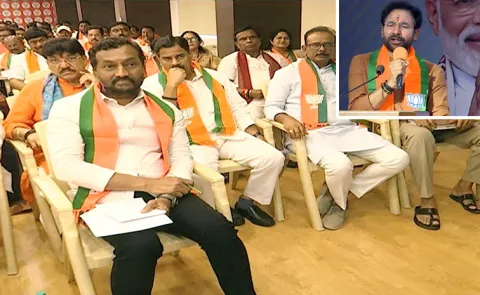 IS Telangana BJP struggling with leadership crisis