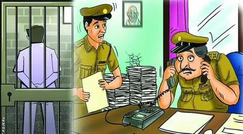 సెటిల్‌మెంట్ల స్టేషన్‌ ! 