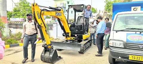 రామగుండం బల్దియాకు కొత్త వాహనం