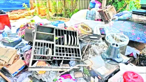 డాంగేనగర్‌లో అగ్నిప్రమాదం 