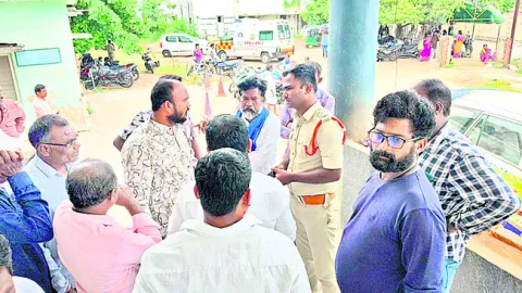 భూమి కబ్జా చేశారని మనస్తాపం..