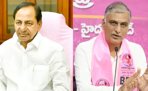 Harish Rao Meets KCR In Erravalli Farm House