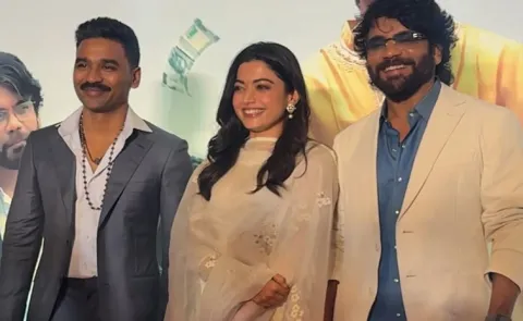 Nagarjuna Praises Actress Rashmika In Kuberaa Movie Press Meet4