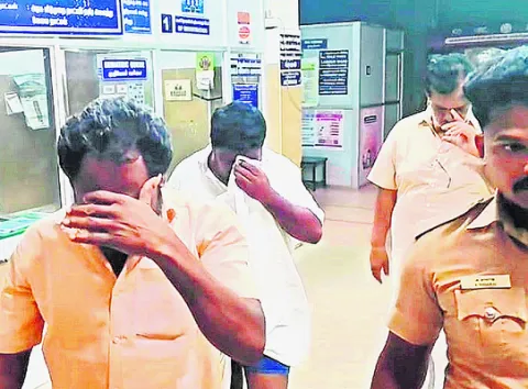 కిడ్నాప్‌ కేసులో ముగ్గురి అరెస్టు