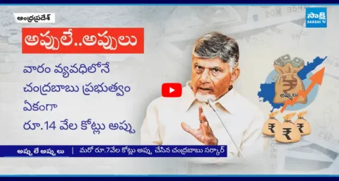 Chandrababu Govt Record Level Debts In AP 1