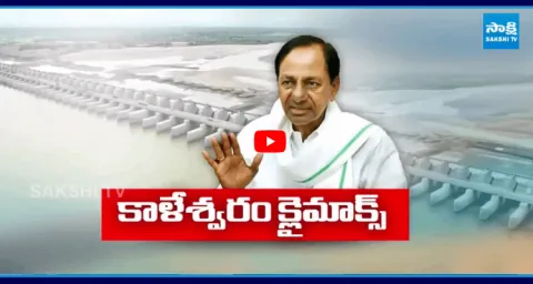 Kaleshwaram Commission Inquiry KCR At BRK Bhavan  1