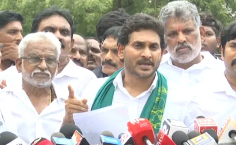 YS Jagan Visits Tobacco Farmers At Podili Full Speech Highlights1