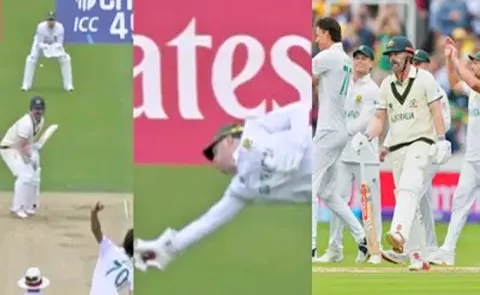 Verreynne takes stunning one-handed catch to dismiss Travis Head8