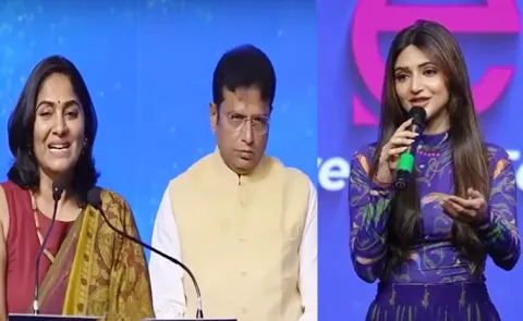 Anchor Jhansi Stops Sridhar Babu Speech for Sreeleela