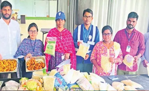 Food Safety Task Force raids on several hotels in Kamareddy Telangana