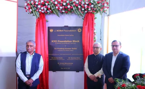 ICICI Bank Tata Memorial Centre launch an advanced cancer block Visakhapatnam 12
