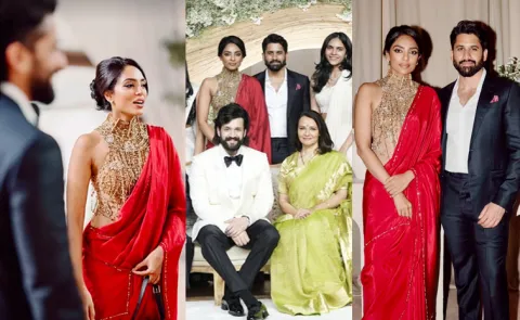 Naga Chaitanya, Sobhita Dhulipala Special Look in Akhil, Zainab Reception