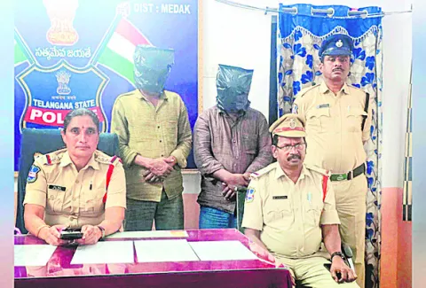 మోటార్ల దొంగలు అరెస్ట్‌