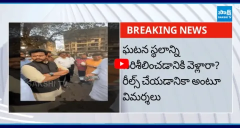 Union Minister Ram Mohan Naidu Visit Ahmedabad Plane Crash Video 1