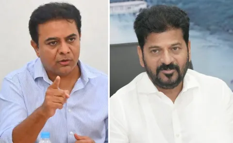ACB notice in the Formula E case,ktr slams revanth reddy 3