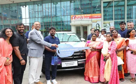 Chennai startup gifted brand new SUVs to 25 employees