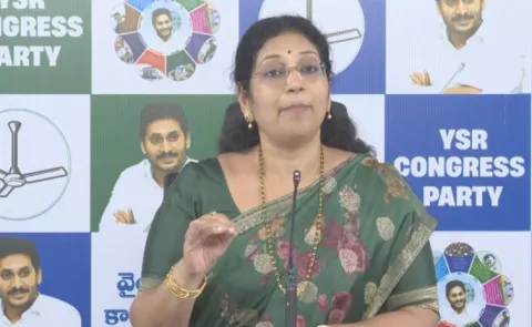 YSRCP MLC Varudu Kalyani Takes On TDP Govt