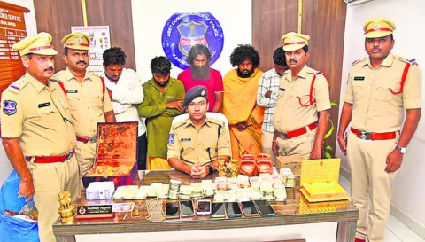 దొంగస్వాముల ముఠా అరెస్టు