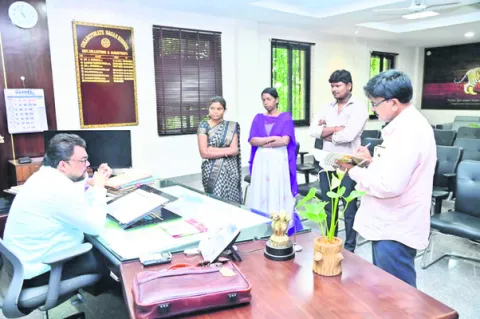 సౌరగిరి వికాసం రైతులకు ప్రత్యేక శిక్షణ 
