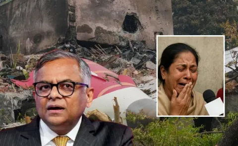 Air India Air Plane Crash Victim Daughter Breaks Down Video Viral