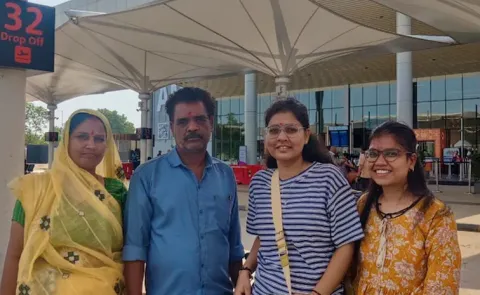 Air India pane crash Auto Driver Daughter On Way To London To Pursue MTech tragedy 12
