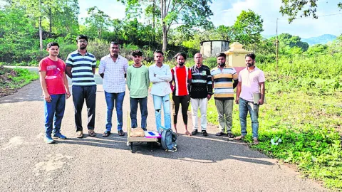 కిలో గంజాయి స్వాధీనం 