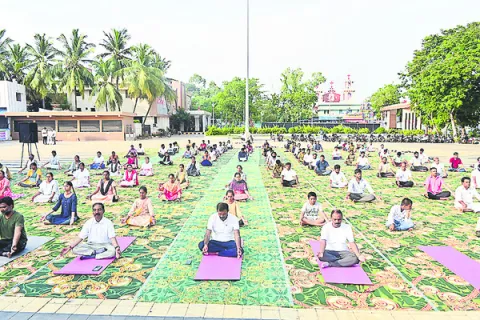 యోగాకు 7.66 లక్షల మంది నమోదు 