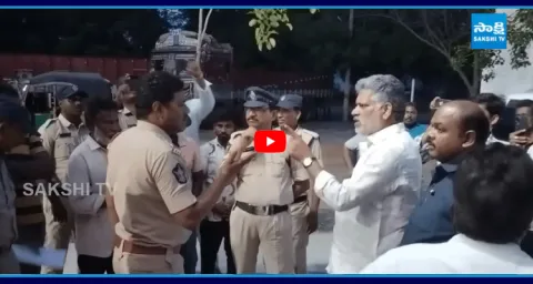 Chevireddy Bhaskar Reddy Serious Warning To Podili CI  1