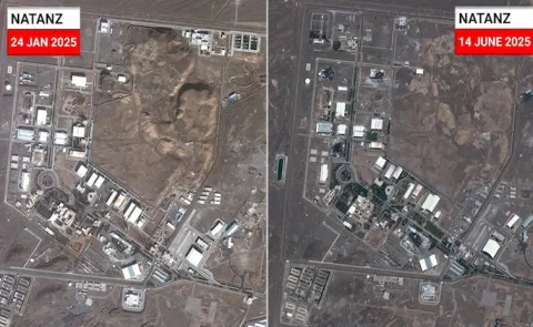 Satellite Images Show Damage At Irans Nuclear Site4