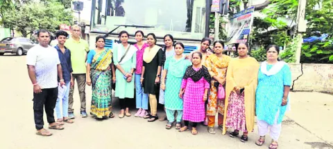 యోగాంధ్ర రాష్ట్ర స్థాయి పోటీలకు 32 మంది 