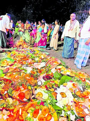 భక్తిశ్రద్ధలతో గుడారం, మద్దిరావమ్మ సంబరం