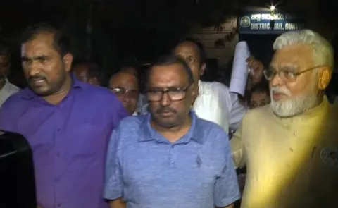 Senior Journalist Kommineni Srinivasa Rao Released From Jail1