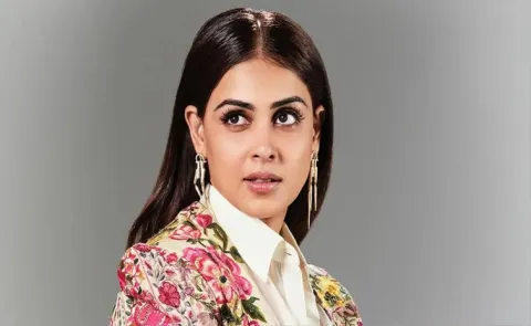 Actress Genelia Reacts On Marriage With Hero in Shooting Set