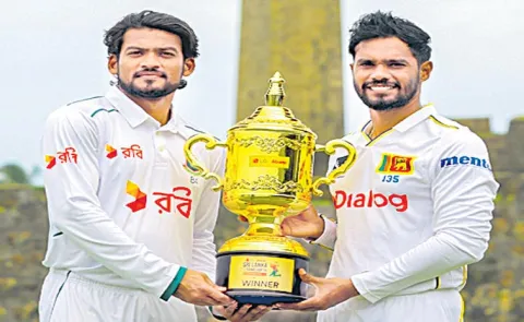 Sri Lanka is set to begin a two-Test series against Bangladesh8