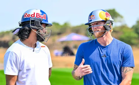 Red Bull Conducts Ultimate Cricketing Challenges For KL Rahul And Ben Stokes8