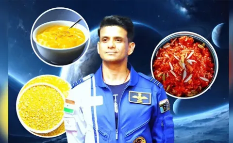 Shubhanshu Shukla carrying to space gajar halwa and more14