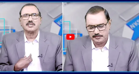 Kommineni Srinivasa Rao Emotional In KSR Live Show Program 1