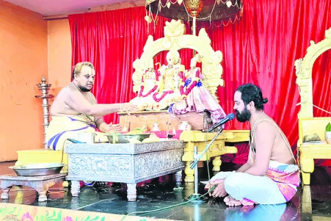 నేత్రపర్వంగా  రామయ్య నిత్యకల్యాణం