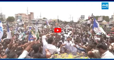 YS Jagan Fan Mass Craze At Palnadu Tour 2