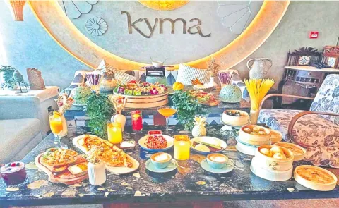 Kyma restaurant Hyderabad known for its Asian and Mediterranean cuisine12
