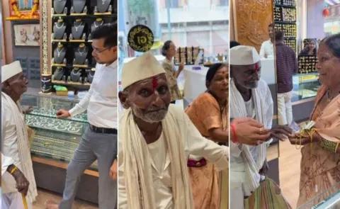  Jewellery shops Priceless Gesture 93 Year-Olds Love For His Wife 