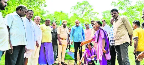 మొక్కలు నాటడం సామాజిక బాధ్యత 